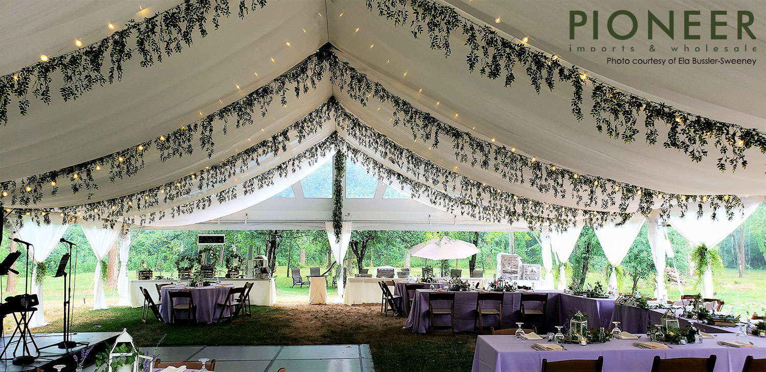 SASSON-LAVENDER-RECEPTION-2020-CEILING-DRAPING-AND-GREENERY